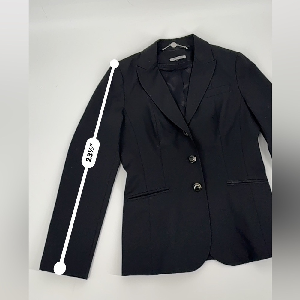 Anne Klein Black Womens Blazer (B53) - Picture 6 of 10